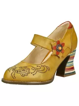 Туфли Laura Vita, цвет Mustard