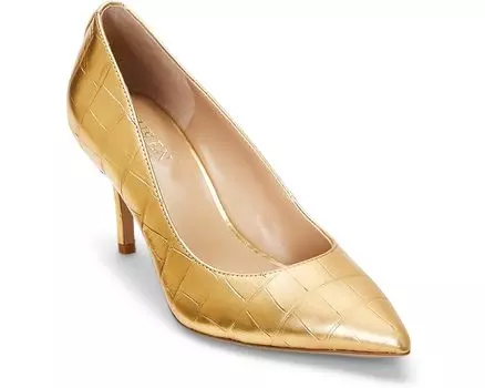 Туфли LAUREN Ralph Lauren Lanette Pump, цвет Modern Gold