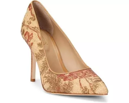 Туфли LAUREN Ralph Lauren Lindella Pump, цвет Antique Ntrl/Multi/Buff