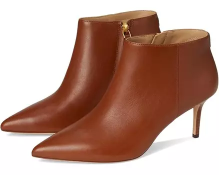 Туфли Lauren Ralph Lauren Lizie Burnished Leather Bootie, цвет Lauren Tan