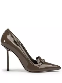 Туфли Le Silla Morgana 100 мм, зеленый