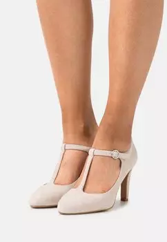 Туфли Leather Anna Field, цвет off-white