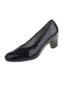 Туфли Lei by tessamino "Кармен" с тиснением под рептилию, синий