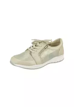 Туфли Lei by tessamino на шнуровке "Наара" с боковой молнией, бежевый