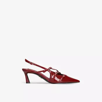 Туфли Liana из лакированной кожи с несколькими ремешками Steve Madden, красный