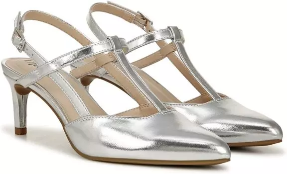 Туфли LifeStride Aire Slingback, серебряный