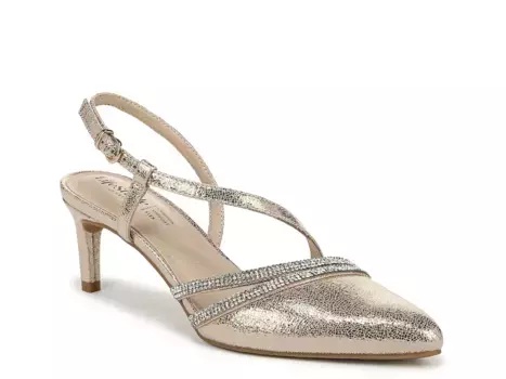 Туфли LifeStride Arlo Pump, золотистый металлик