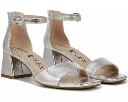 Туфли LifeStride Cassidy Ankle Strap Dress Sandals, серебряный