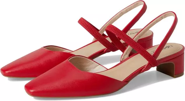 Туфли LifeStride Lainey, цвет Fire Red Faux Leather
