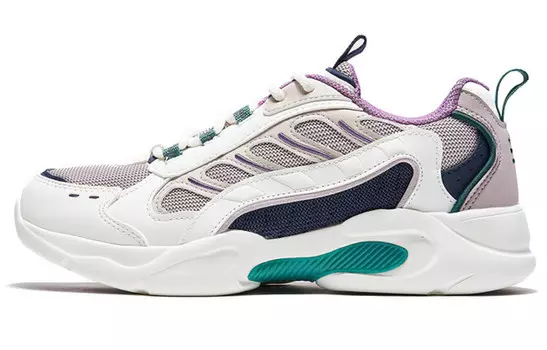 Туфли Lifestyle женские низкие белые серые фиолетовые Xtep