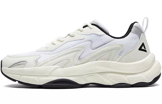 Туфли Lifestyle женские низкие бежевые/черные Peak