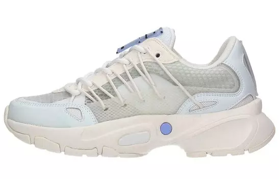 Туфли Lifestyle женские низкие бежевые/синие Mcq Alexander Mcqueen