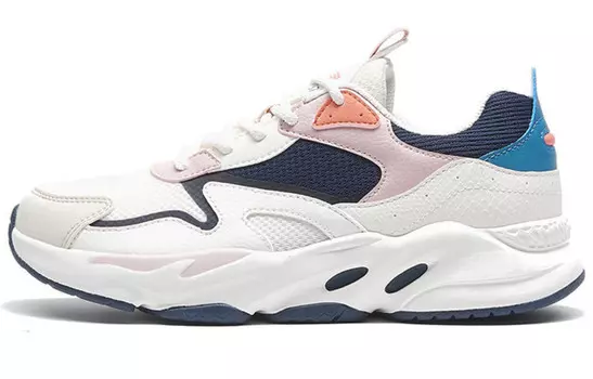 Туфли Lifestyle женские низкие бежевые/синие Xtep