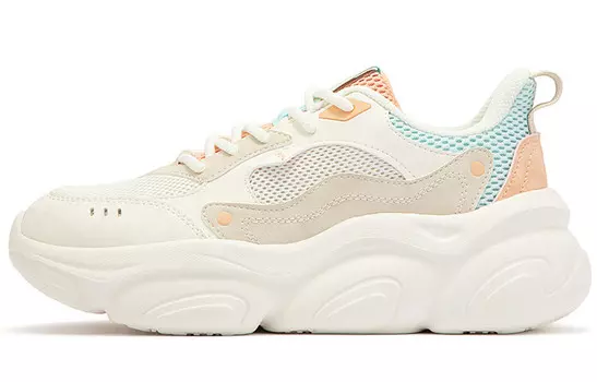 Туфли Lifestyle женские низкие Feather White/Peach Powder Sand 361°