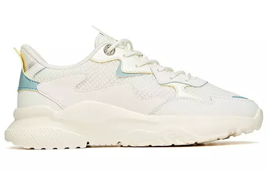 Туфли Lifestyle женские низкие Ivory White/crab Shell Blue Anta