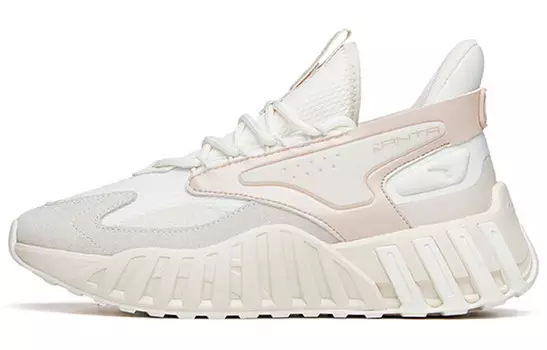 Туфли Lifestyle женские низкие Ivory White/Marl Ash/Wheat Pink Anta