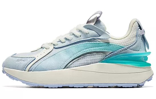 Туфли Lifestyle женские низкие Oak Bud белые/светло-серовато-голубые Erke