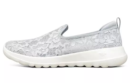 Туфли Lifestyle женские с низким верхом светло-серые Skechers