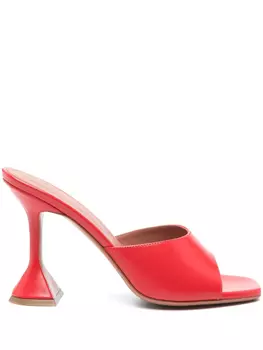 Туфли-лодочки Amina Muaddi Lupita 95 мм, красный