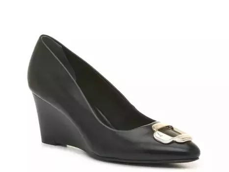 Туфли-лодочки Anne Klein Shiloh Wedge, черные