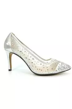 Туфли-лодочки Argo с сеткой Lunar, серебро