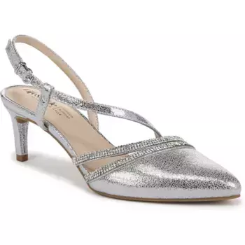 Туфли-лодочки Arlo2 с открытой пяткой Lifestride, серебряный