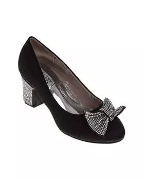 Туфли-лодочки Badgley Mischka Bow, черный