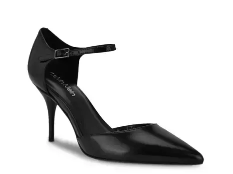 Туфли-лодочки Calvin Klein Crimza, черная кожа