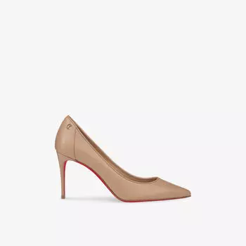 Туфли-лодочки Christian Louboutin из кожи, красный
