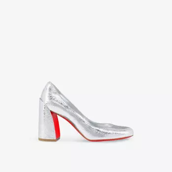 Туфли-лодочки Christian Louboutin Miss Sab 85, серебряный