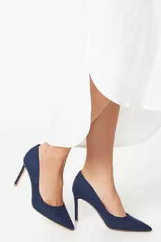 Туфли-лодочки Dorothy Perkins с острым носком, темно-синий