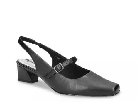 Туфли-лодочки Easy Street Cameo, черные, синтетические