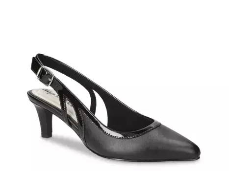 Туфли-лодочки Easy Street Glisten Pump, черные
