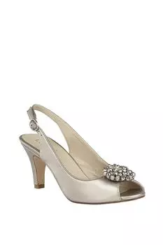 Туфли-лодочки 'Elodie' с пяткой на пятке Lotus, серый