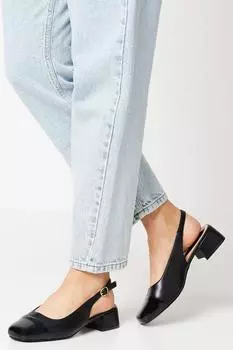 Туфли-лодочки Estelle с открытым носком и пяткой на пятке Wallis, черный