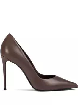 Туфли-лодочки Eva с острым носком и шпилькой 100 мм Le Silla, коричневый