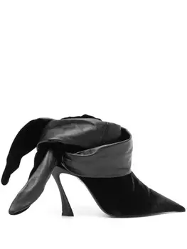 Туфли-лодочки Fang 95 мм из коллаборации с Ambera Wellmann Mugler, черный