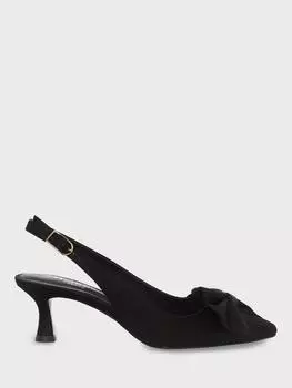 Туфли-лодочки francis slingback на кошачьем каблуке Hobbs, черный
