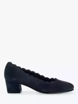 Туфли-лодочки Gabor Wide Fit Gigi Suede, цвет dark blue