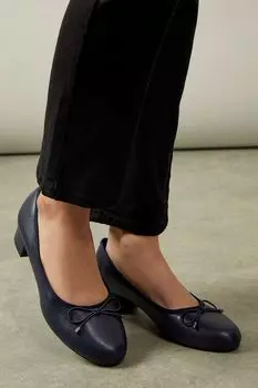 Туфли-лодочки Good For the Sole Tara Comfort с мини-бабочкой, темно-синий