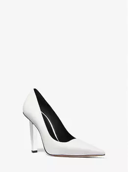 Туфли-лодочки Halle из кожи Michael Kors, белый