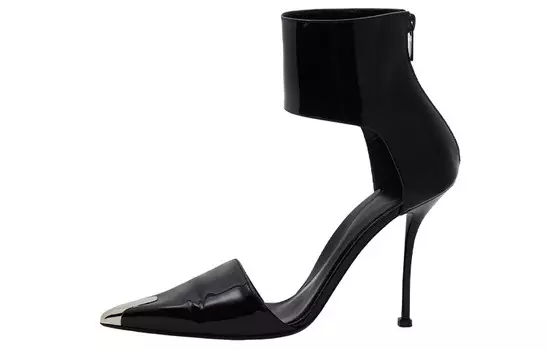 Туфли-лодочки Harness Punk 105 мм из кожи Alexander Mcqueen