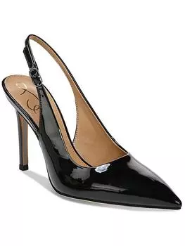 Туфли-лодочки Hazel Womens с пряжкой и каблуком-ремешком Sam Edelman, черный