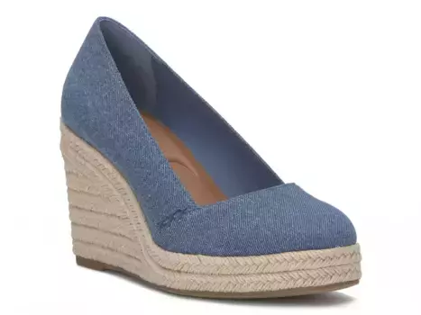 Туфли-лодочки Imula Wedge Lucky Brand, Blue Denim