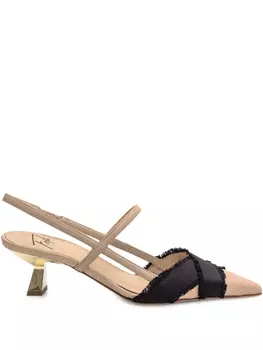 Туфли-лодочки Ixia с открытой пяткой Roberto Festa, черный