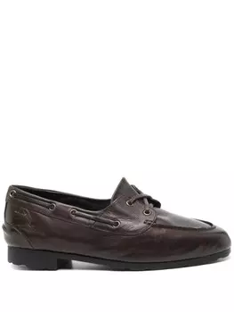 Туфли-лодочки из кожи Bally, коричневый