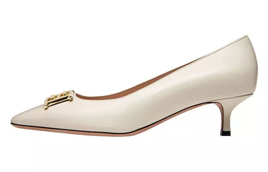 Туфли-лодочки из кожи Evanca 45 Bally