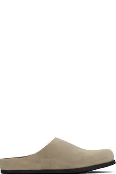 Туфли-лодочки из замши Taupe Common Projects