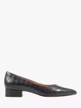 Туфли-лодочки Jones Bootmaker Sunstone Leather, цвет black croc