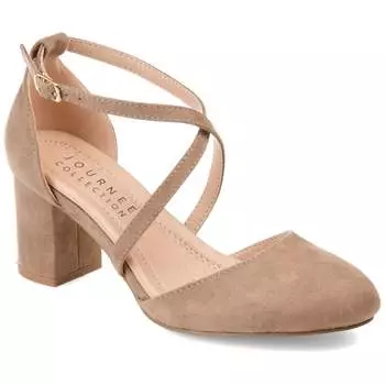 Туфли-лодочки Journee женские Tru Comfort Foam Wide Foster, серо-коричневый